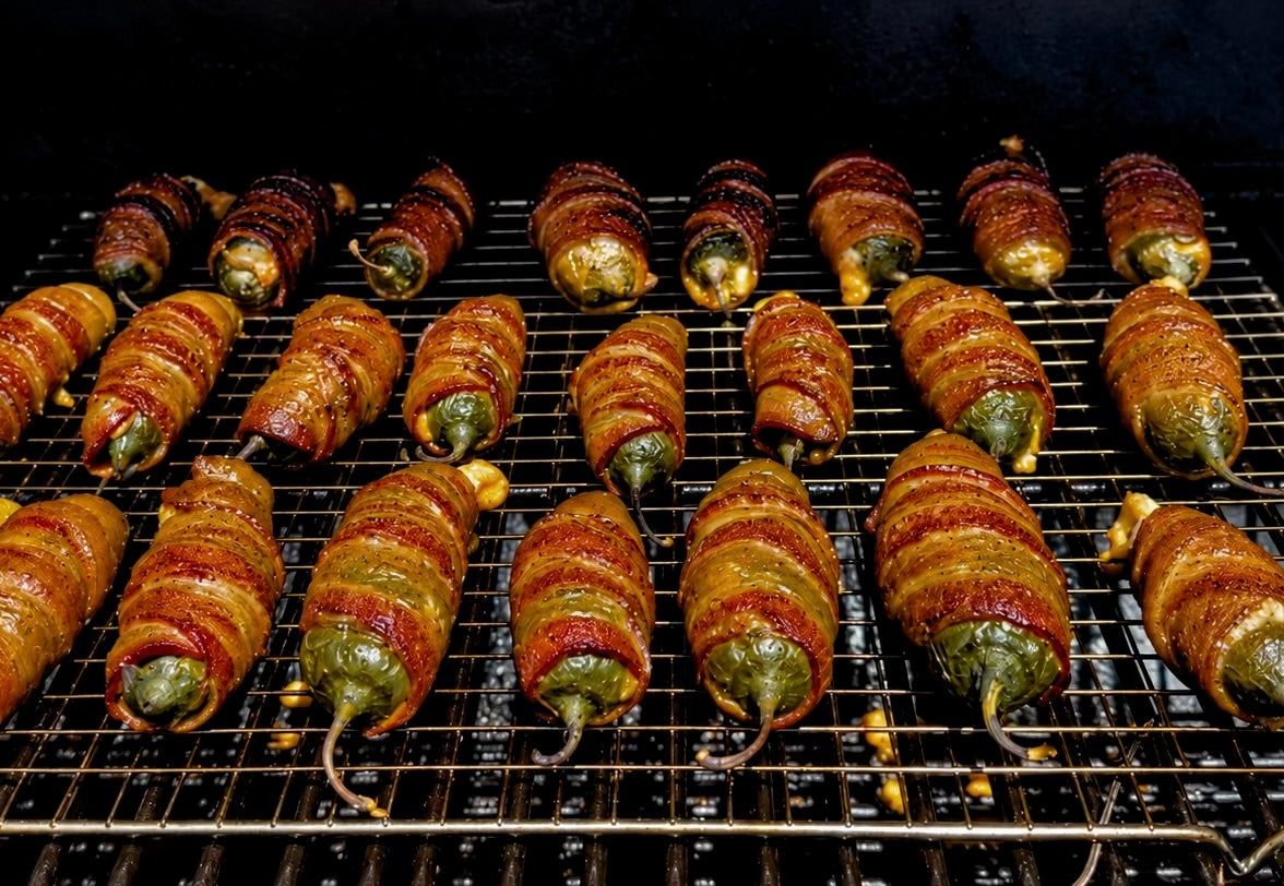 Bacon Wrapped Jalapeño Poppers (3 Pack)